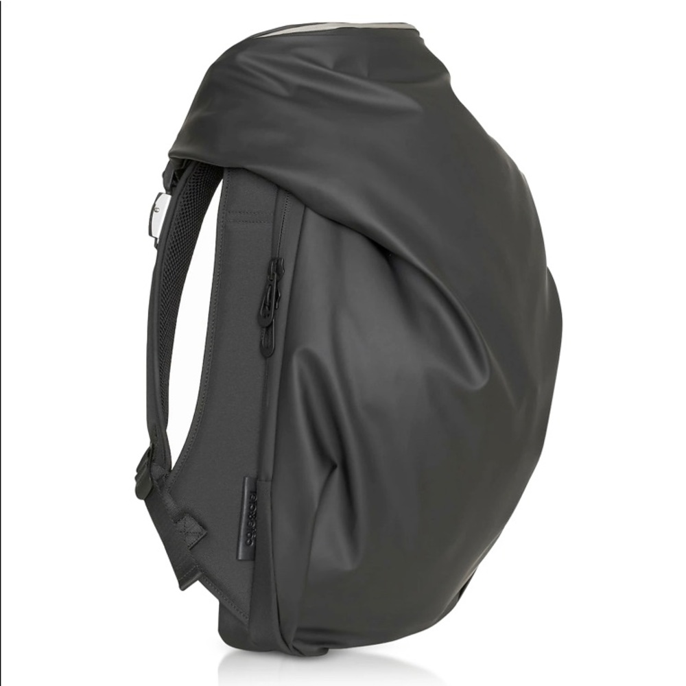 Black Côte et Ciel Nile Backpack, Minimalist Modern Design